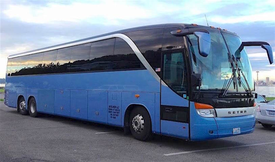 55 passenger Setra bus